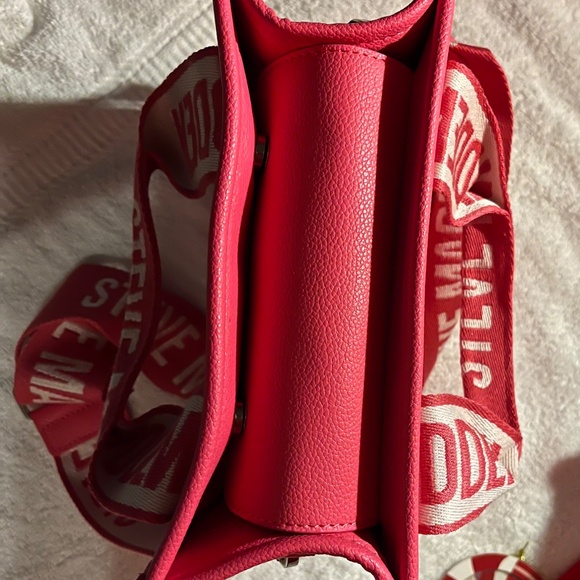 Steve Madden Pink BMinnie Crossbody handbag purse w/mini bag, shoulder strap New - Picture 3 of 14